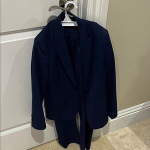 Boys 2 piece Calvin Klein Dark Blue Suit